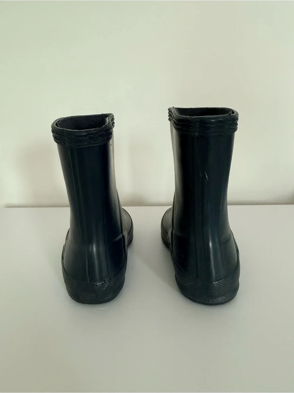 Hunter Kids First Classic Rain Boots Black Size 4